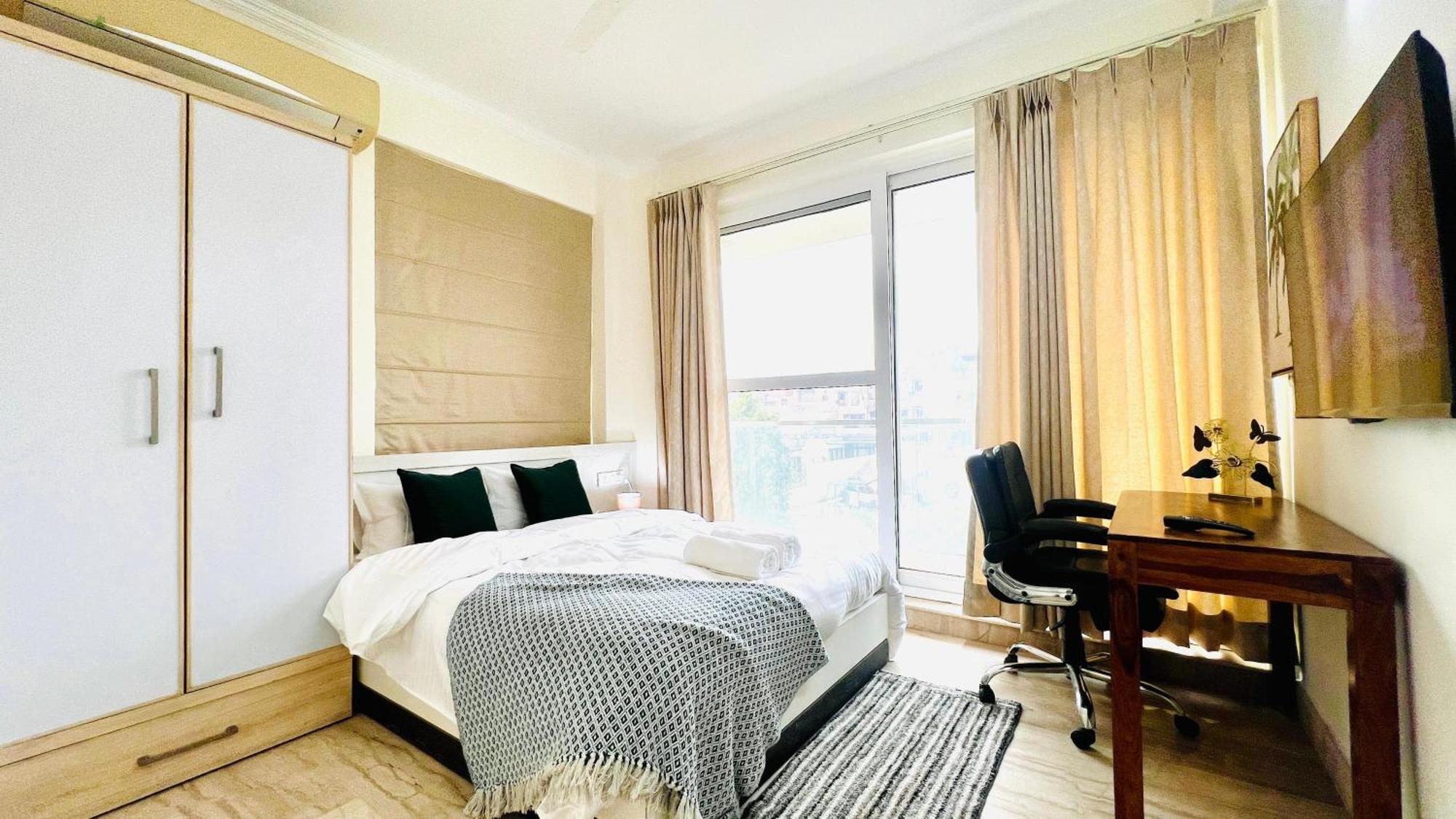 Olive Serviced Apartments - New Friends Colony Nowe Delhi Zewnętrze zdjęcie