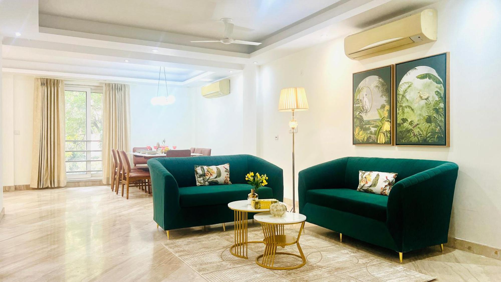 Olive Serviced Apartments - New Friends Colony Nowe Delhi Zewnętrze zdjęcie