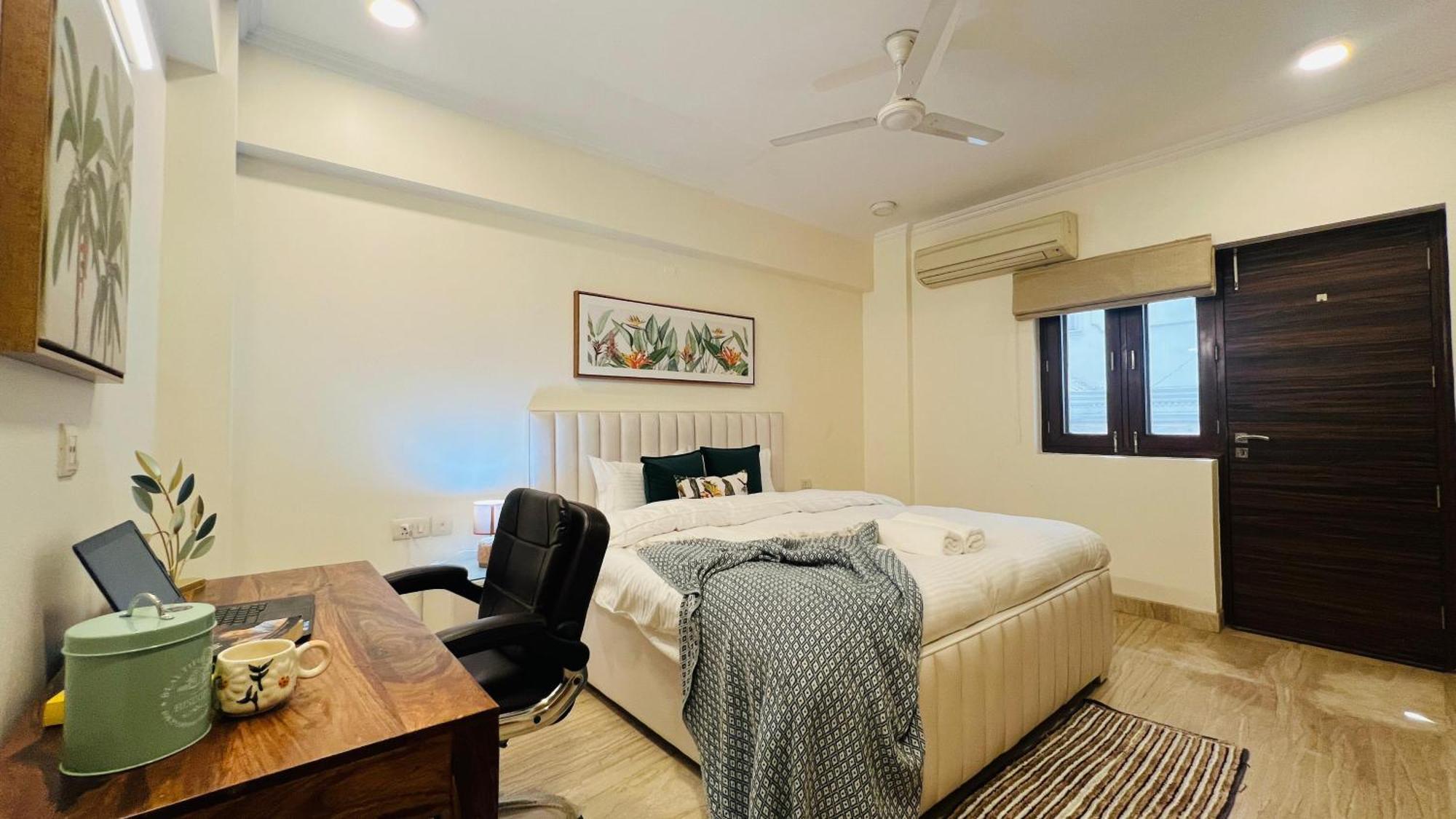 Olive Serviced Apartments - New Friends Colony Nowe Delhi Zewnętrze zdjęcie