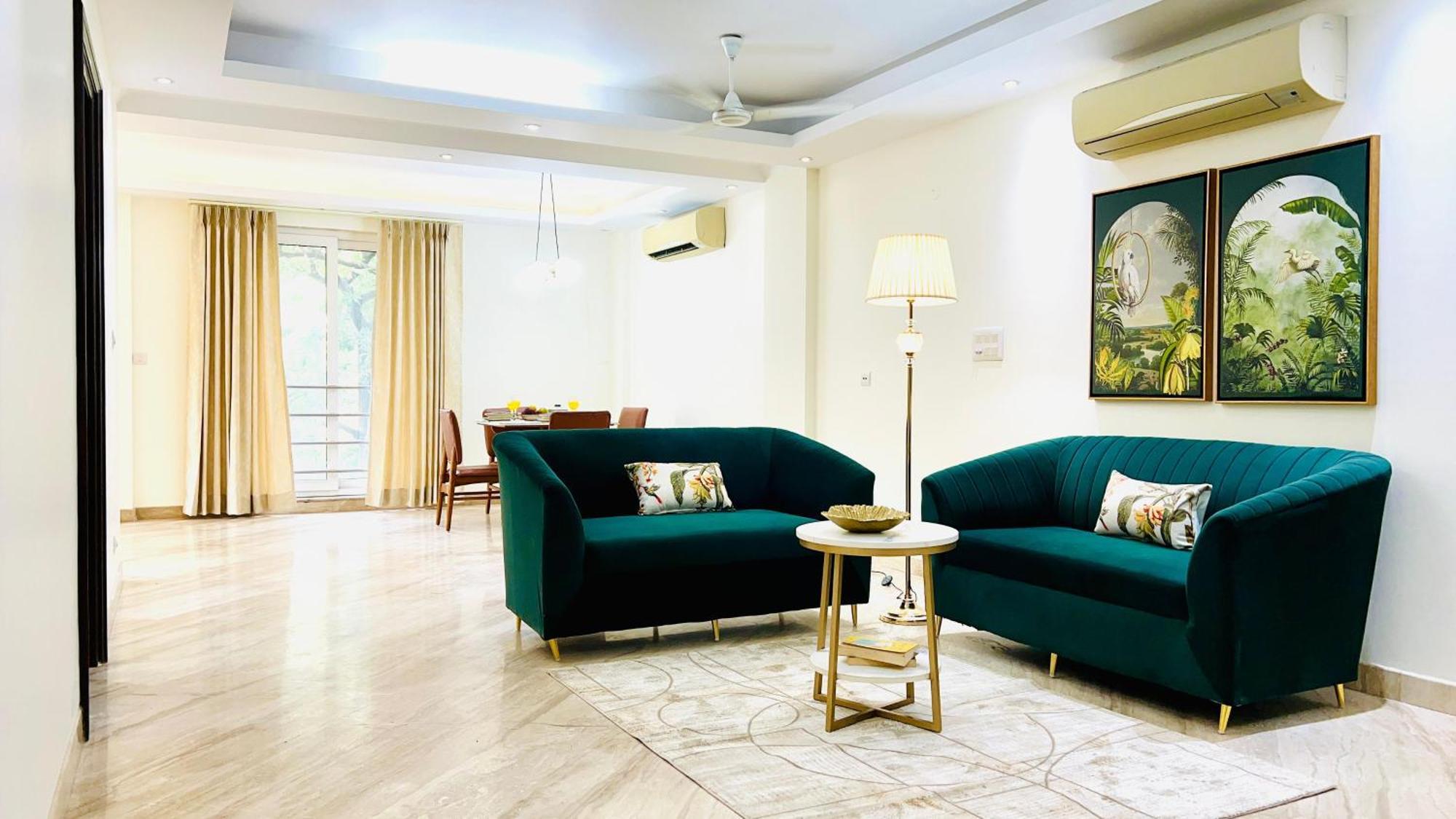 Olive Serviced Apartments - New Friends Colony Nowe Delhi Pokój zdjęcie
